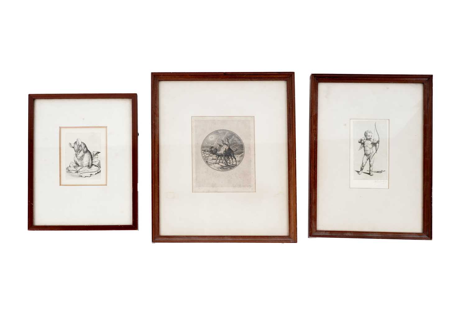 Lot 38 - Stephen Gooden - Three studies | etchings