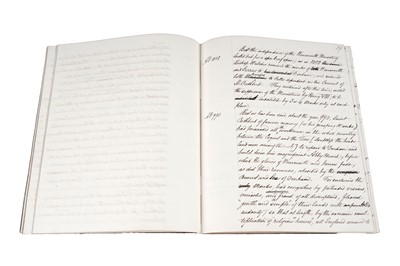 Lot 501 - A bound manuscript book 'Sunderland and its Neighbourhood' by Edward Backhouse
