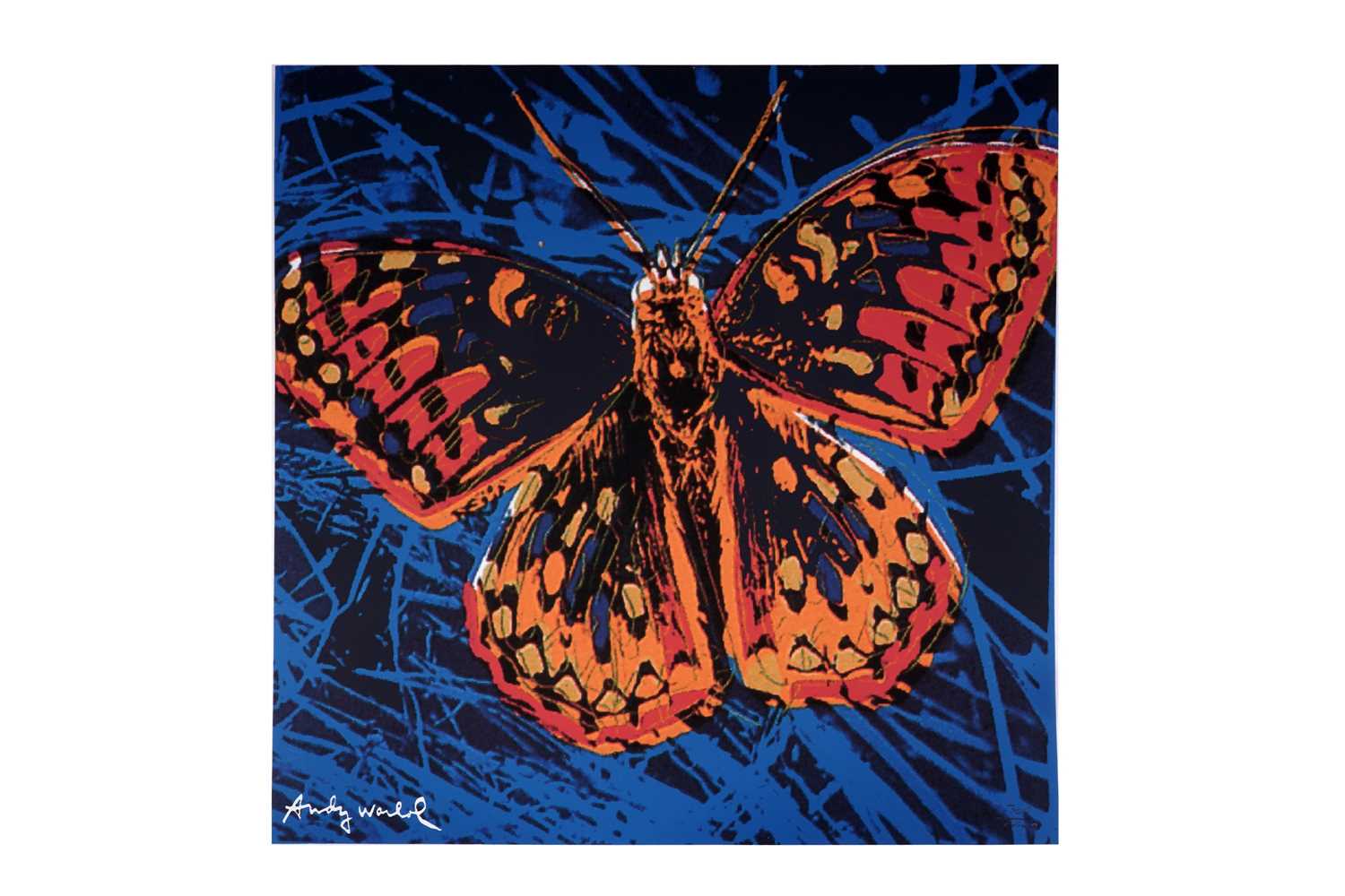 Lot 57 - After Andy Warhol - Butterfly | limited edition offset lithograph