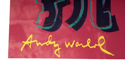 Lot 63 - After Andy Warhol - Rebel Without a Cause (James Dean) | limited edition offset lithograph