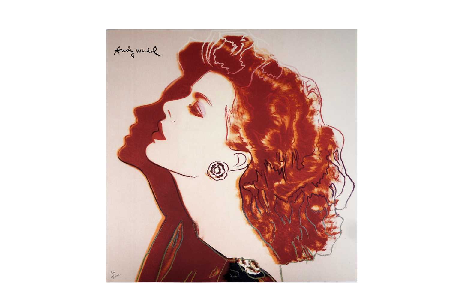 Lot 62 - After Andy Warhol - Princess Caroline of Monaco | limited edition offset lithograph