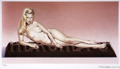 Lot 66 - After Mel Ramos - Three nude studies, including 'Hav-a-Havana' | limited edition offset lithograph