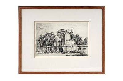 Lot 3 - William Palmer Robins - Visiting Day, St. Bartholomew's Hospital | etching