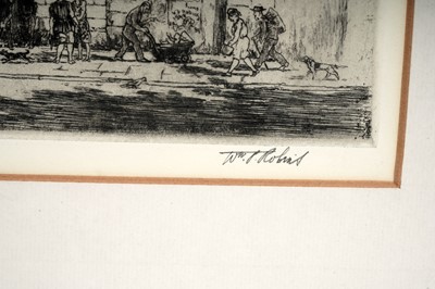 Lot 3 - William Palmer Robins - Visiting Day, St. Bartholomew's Hospital | etching