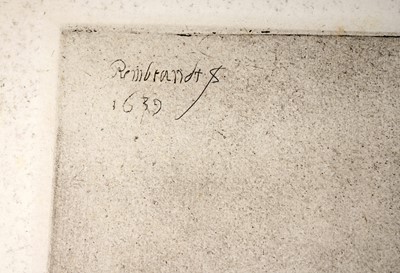 Lot 17 - A collection of twelve prints after Rembrandt Van Rijn