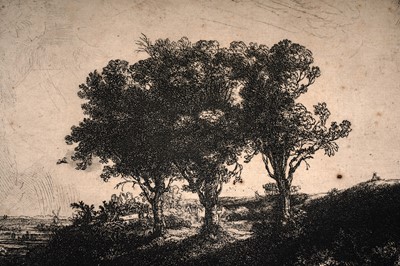 Lot 18 - After Rembrandt Van Rijn - Three studies | etchings
