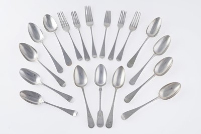 Lot 137 - Twelve various antique silver tablespoons