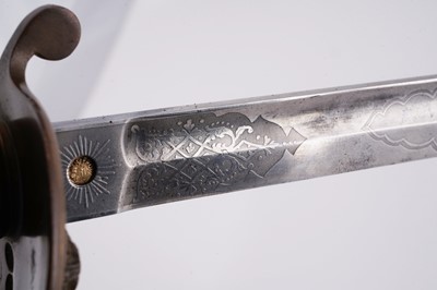 Lot 68 - An 1827 pattern Royal Navy dress sword, by Edwards & Gittings