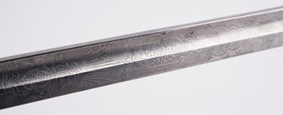 Lot 68 - An 1827 pattern Royal Navy dress sword, by Edwards & Gittings