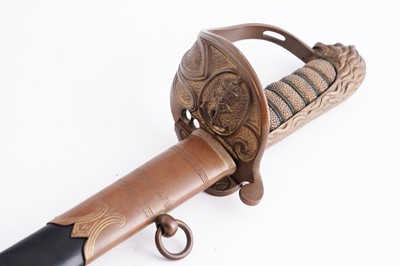 Lot 68 - An 1827 pattern Royal Navy dress sword, by Edwards & Gittings
