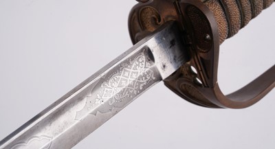 Lot 68 - An 1827 pattern Royal Navy dress sword, by Edwards & Gittings