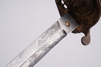 Lot 68 - An 1827 pattern Royal Navy dress sword, by Edwards & Gittings