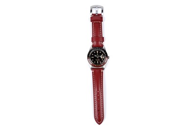Lot 408 - A Rare Rolex Oyster Perpetual GMT-Master automatic chronometer wristwatch with Bakelite Pepsi bezel