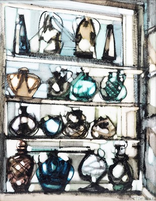 Lot 509 - Anthony Thorn - Bottle Shop | mixed media