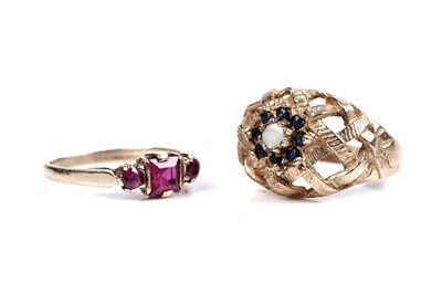 Lot 70 - Two rings