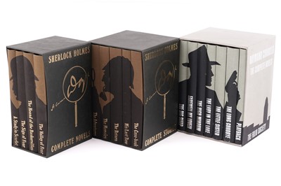 Lot 406 - Folio Society: Doyle's Sherlock Holmes; and Chandler's The Complete Novels