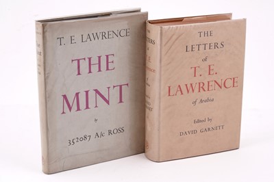 Lot 481 - Lawrence's The Mint; and The Letters of T. E. Lawrence of Arabia