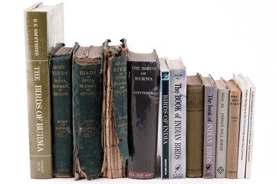 Lot 550 - A collection of books on the birds of India, Burma and Ceylon