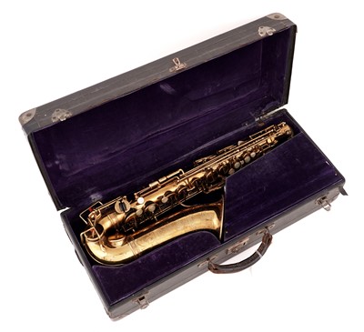Lot 32 - A Selmer Large-Bore alto saxophone, circa 1930