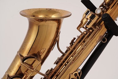 Lot 32 - A Selmer Large-Bore alto saxophone, circa 1930