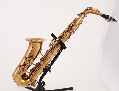 Lot 32 - A Selmer Large-Bore alto saxophone, circa 1930