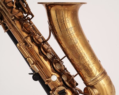 Lot 32 - A Selmer Large-Bore alto saxophone, circa 1930