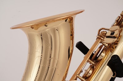 Lot 34 - A Yamaha tenor saxophone