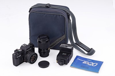 Lot 131 - A Praktica BX20 35mm SLR camera