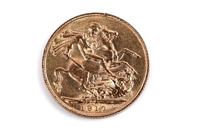Lot 236 - An Edward VII 1910 gold sovereign