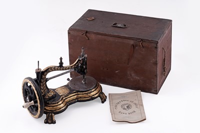 Lot 154 - A 19th Century Canada Sewing Machine Company ‘Empress of India’ hand crank sewing machine