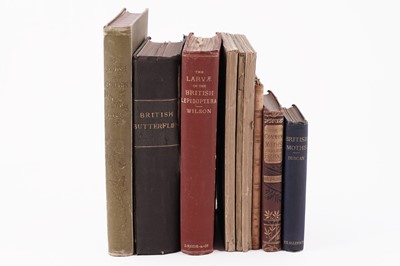Lot 562 - A collection of books on butterflies and moths