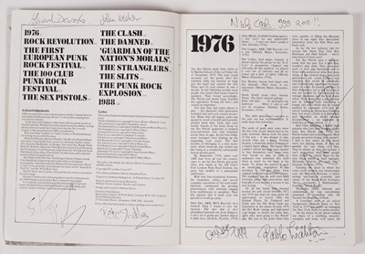 Lot 205 - A signed copy of 1988 The New Wave Punk Rock Explosion