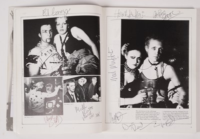 Lot 205 - A signed copy of 1988 The New Wave Punk Rock Explosion