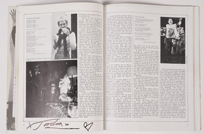 Lot 205 - A signed copy of 1988 The New Wave Punk Rock Explosion