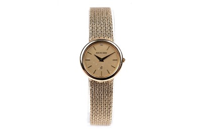 Lot 443 - Bueche Girod: a 9ct yellow gold quartz lady's cocktail watch