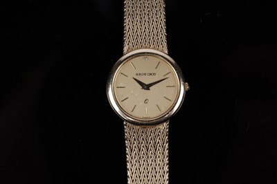 Lot 443 - Bueche Girod: a 9ct yellow gold quartz lady's cocktail watch