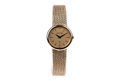 Lot 443 - Bueche Girod: a 9ct yellow gold quartz lady's cocktail watch