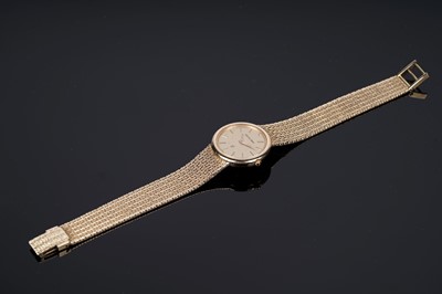 Lot 443 - Bueche Girod: a 9ct yellow gold quartz lady's cocktail watch