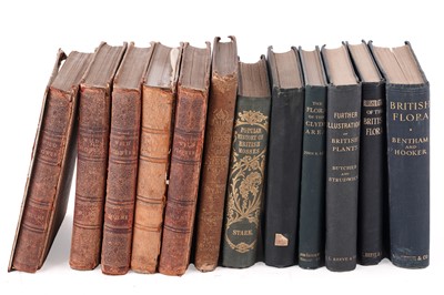 Lot 596 - A collection of books on flowers, trees and mosses