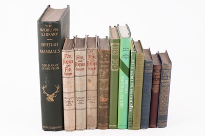 Lot 580 - A collection of books on natural history and field sports