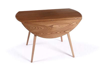 Lot 527 - Lucian Ercolani for Ercol: a model 384 ‘Windsor’ elm and beech dropleaf table