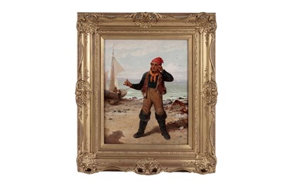 Lot 724 - James Seymour Adams - Going for a Sail, Sir | oil