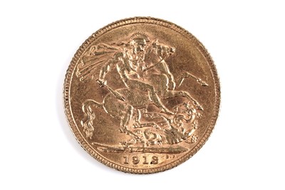 Lot 238 - A George V 1913 gold sovereign