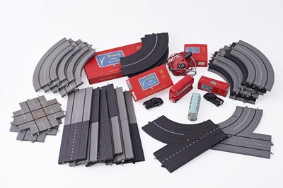 Lot 933 - Tri-Ang Minic Motorways cars and accessories; and other items