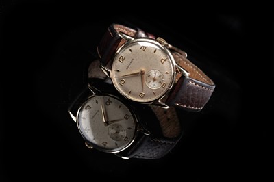 Lot 285 - A 9ct gold cased Garrard wristwatch