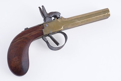 Lot 42 - A pair of 19th Century Belgian double barrelled pistols
