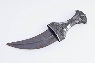 Lot 69 - Two Omani janbiyya or khanjar