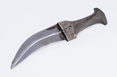 Lot 69 - Two Omani janbiyya or khanjar