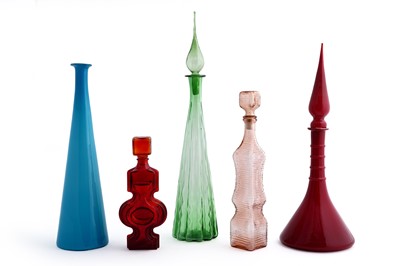 Lot 287 - A collection of mid-20th Century studio glassware
