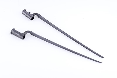Lot 70 - Two socket bayonet